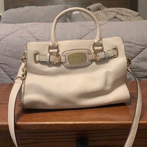 White Tan Purse